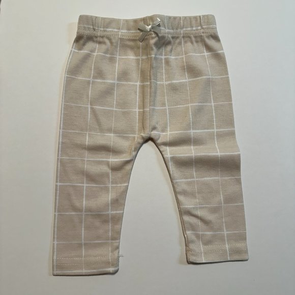 3-6M Zoey and Miles Baby Girls 3 Piece Outfit Set | Bodysuit, Pants and Bib - Picture 5 of 7